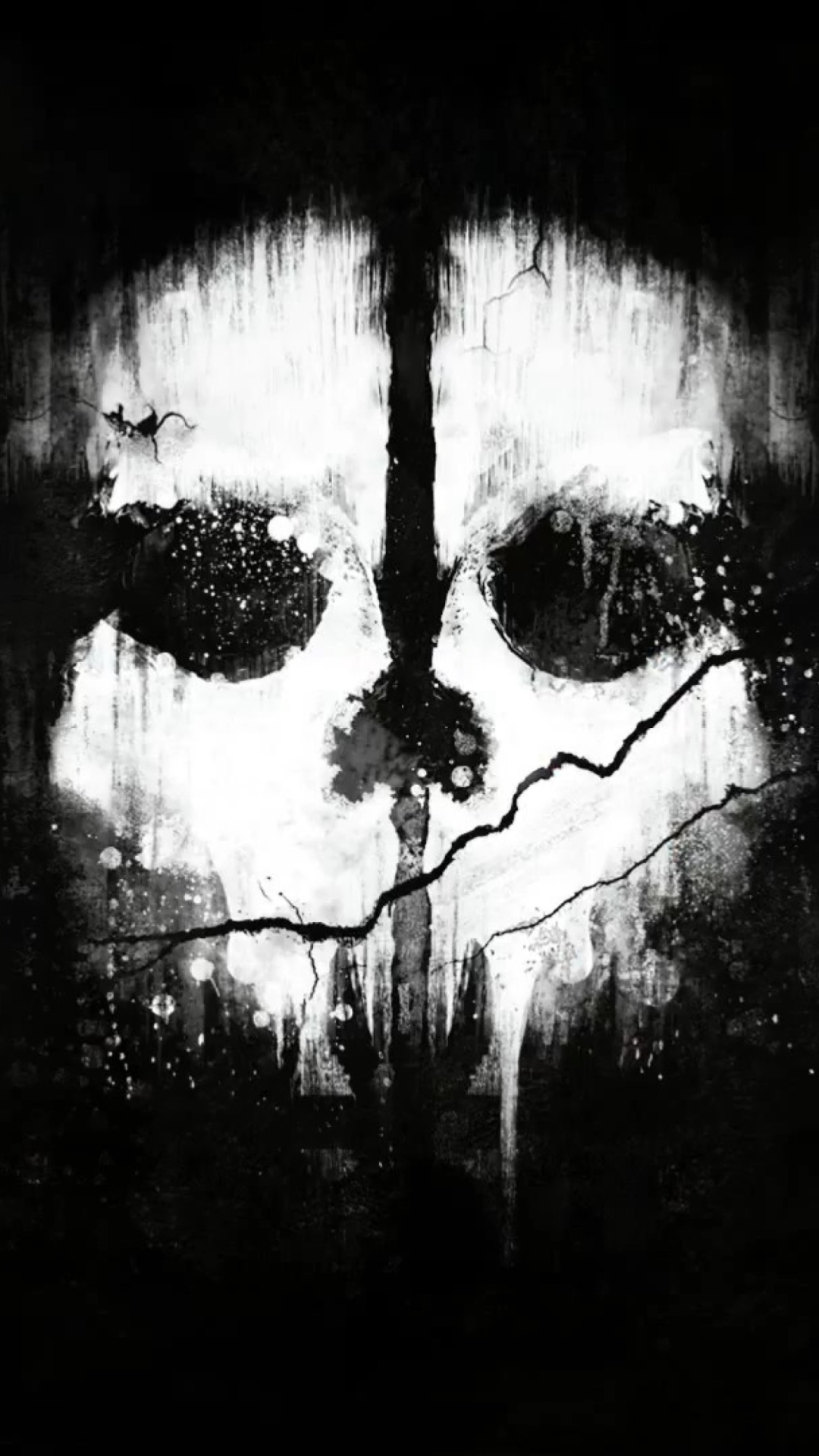 Das Call Of Duty Ghosts Mask Wallpaper 1080x1920