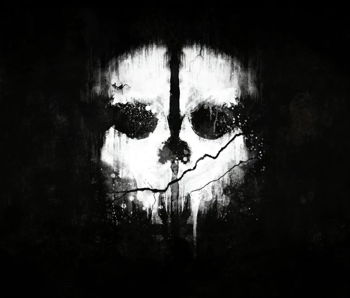 Das Call Of Duty Ghosts Mask Wallpaper 1200x1024