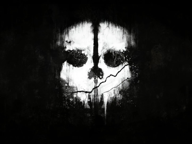 Sfondi Call Of Duty Ghosts Mask 640x480