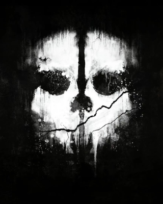 Call Of Duty Ghosts Mask - Obrázkek zdarma pro Nokia C2-00