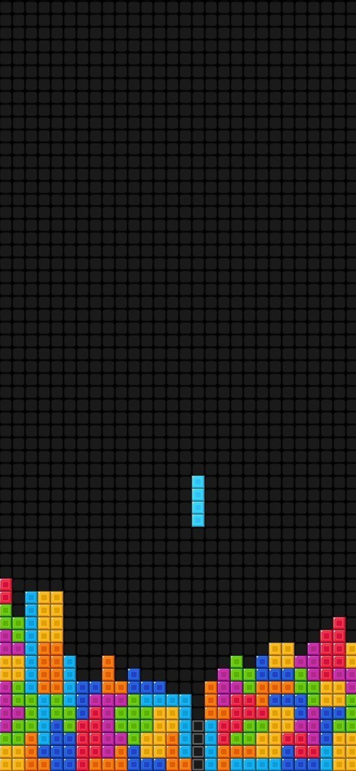 Fondo de pantalla Fullscreen Tetris 1170x2532