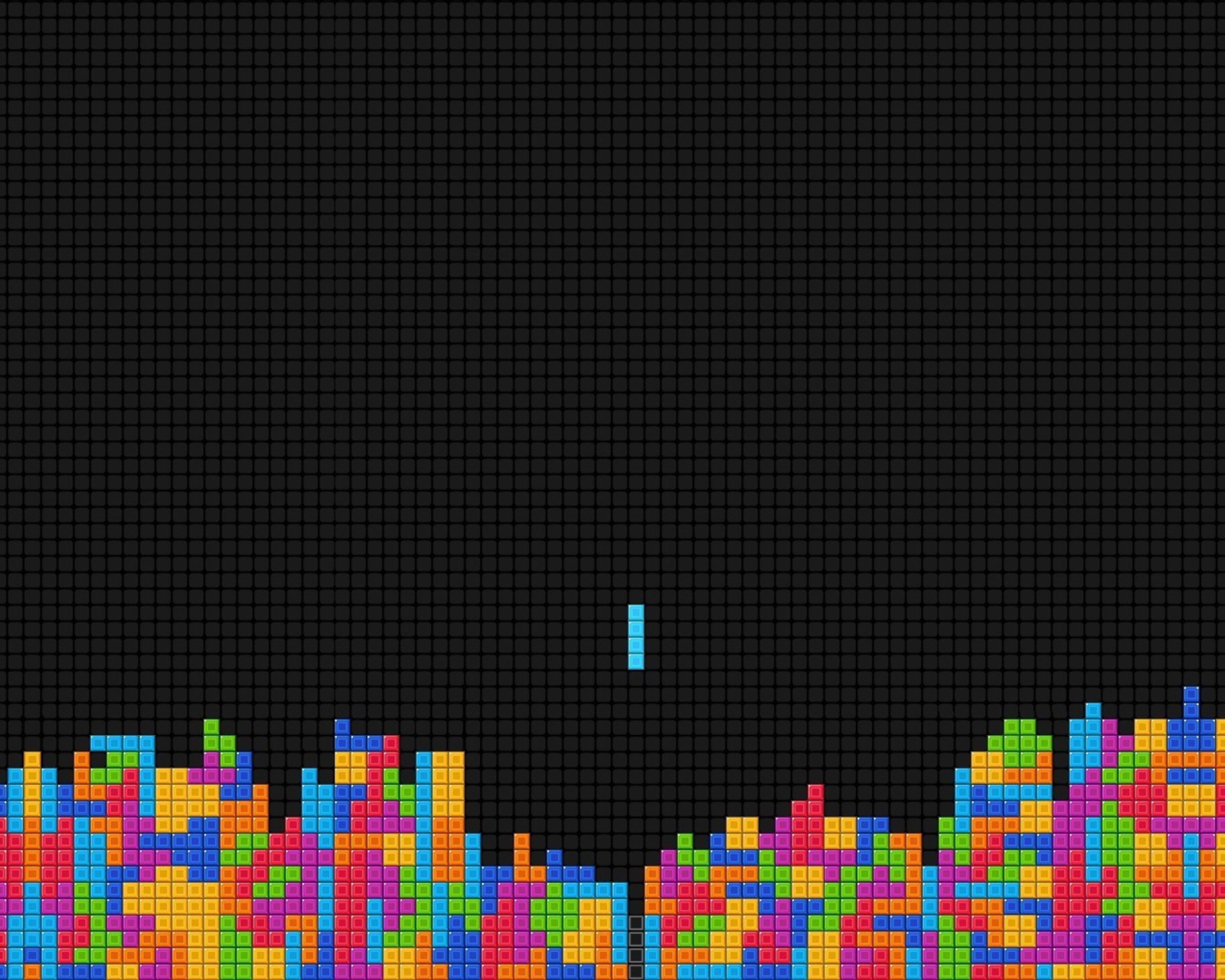 Das Fullscreen Tetris Wallpaper 1600x1280
