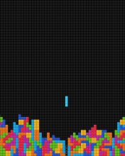 Fullscreen Tetris wallpaper 176x220