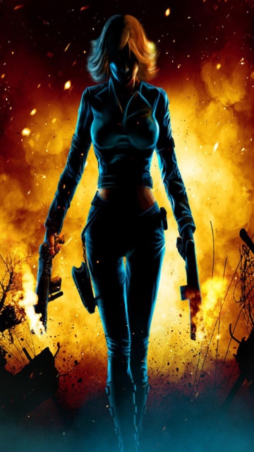 Black Widow Avengers wallpaper 360x640