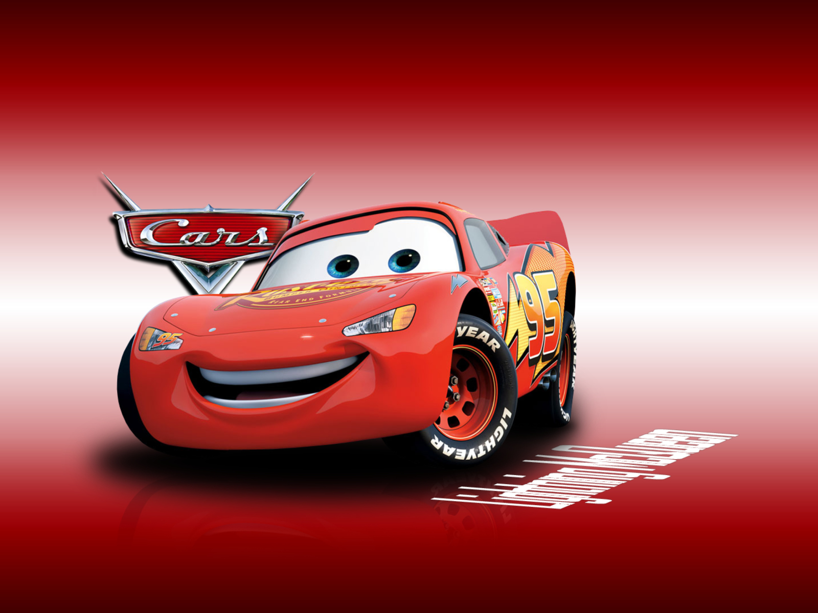 Screenshot №1 pro téma Mcqueen Cars 1600x1200