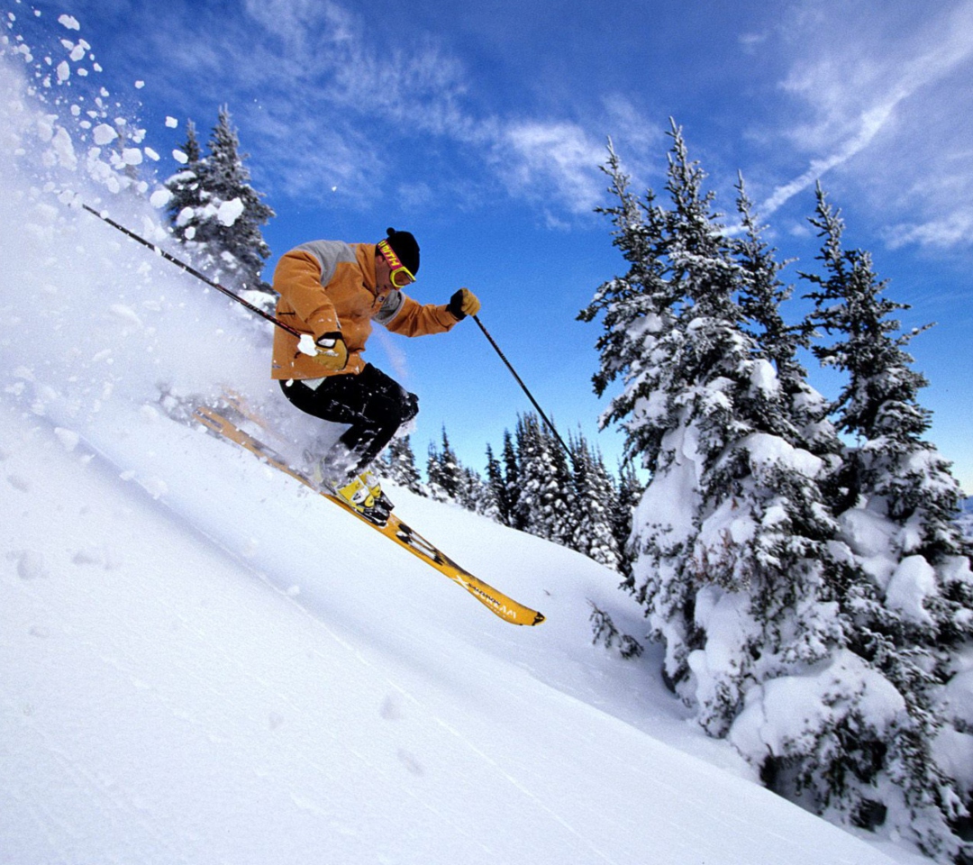 Sfondi Skiing 1080x960