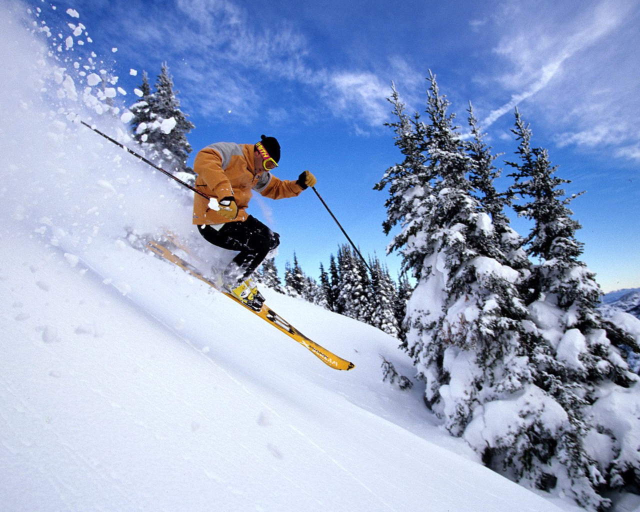 Sfondi Skiing 1280x1024