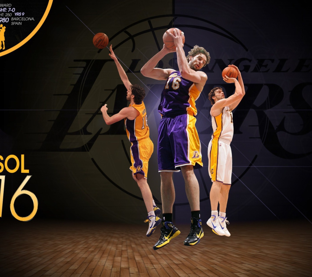 Das Pau Gasol Basketball Palyer Wallpaper 1080x960