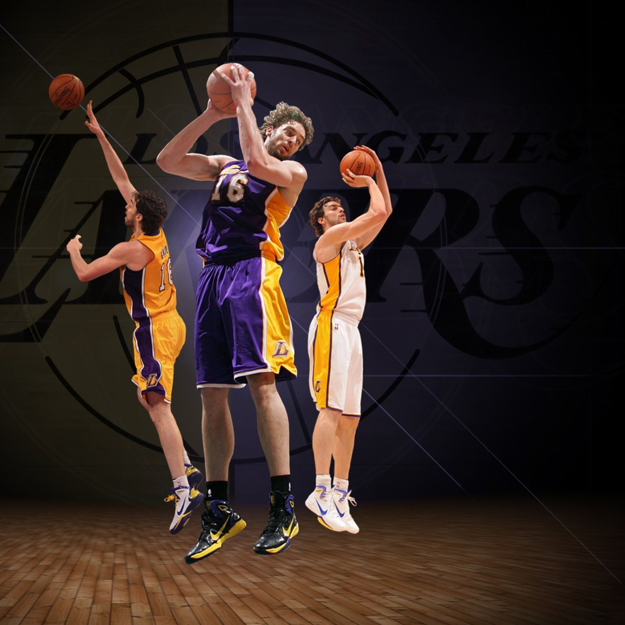 Pau Gasol Basketball Palyer screenshot #1 2048x2048