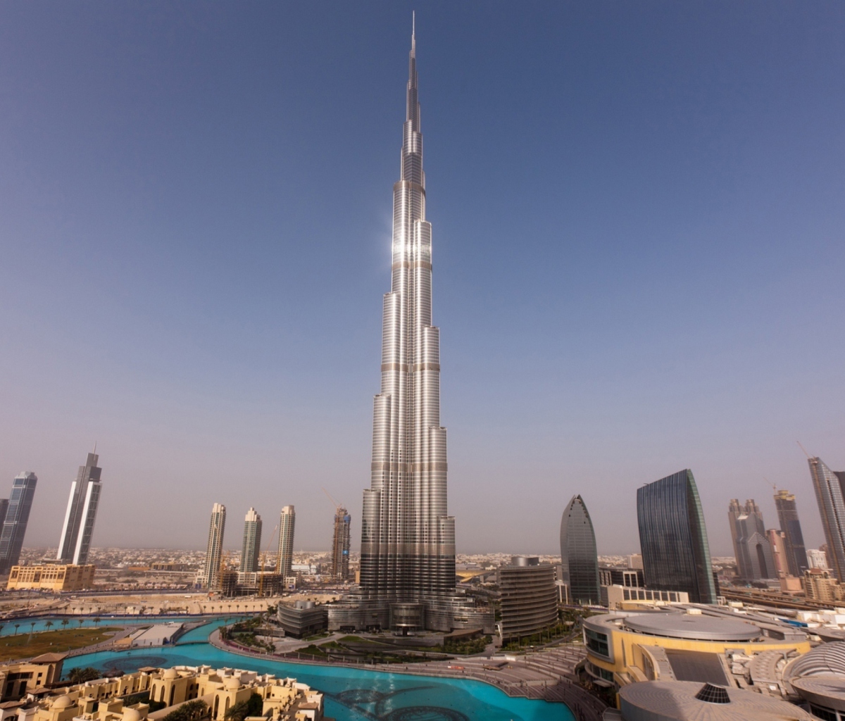 Das Dubai - Burj Khalifa Wallpaper 1200x1024