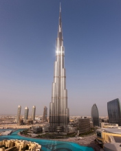 Das Dubai - Burj Khalifa Wallpaper 176x220