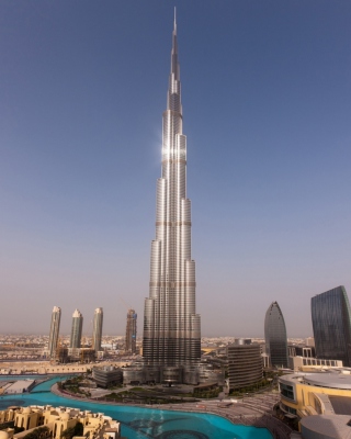 Обои Dubai - Burj Khalifa для телефона и на рабочий стол Nokia Asha 300