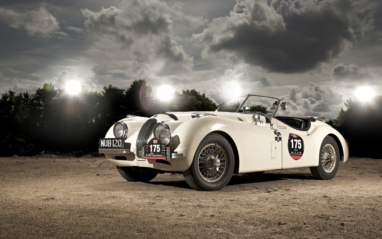 Sfondi Jaguar XK120 1280x800