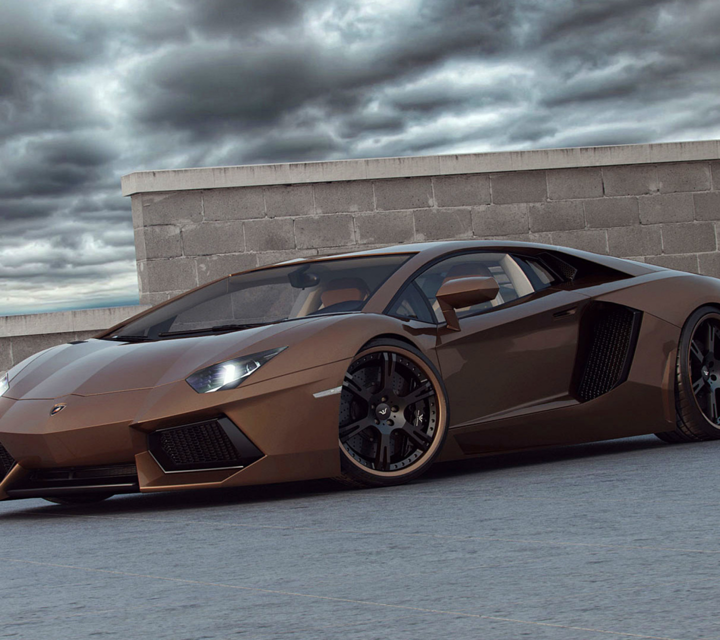 Lamborghini Aventador LP800 wallpaper 1440x1280