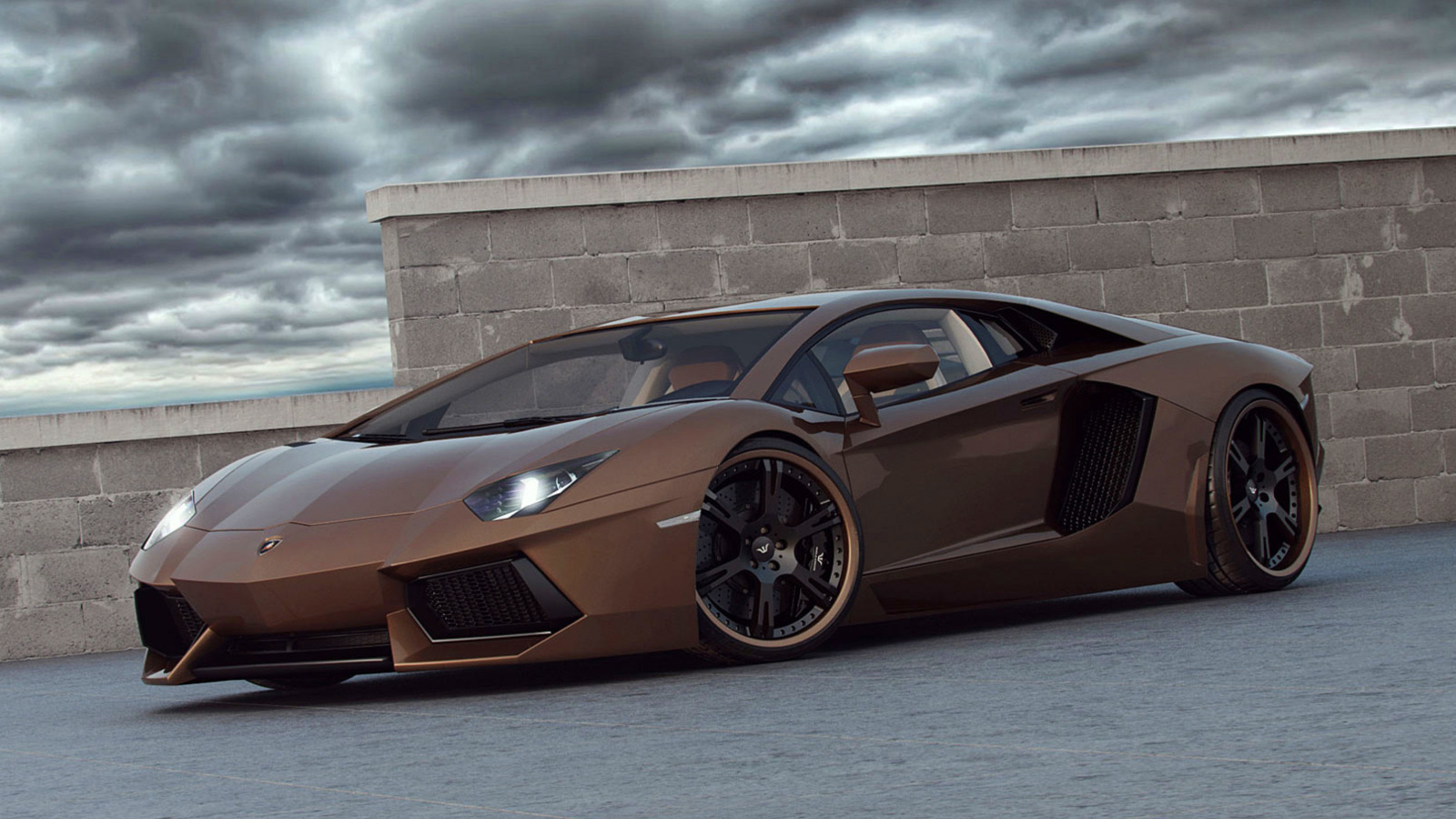 Screenshot №1 pro téma Lamborghini Aventador LP800 1600x900