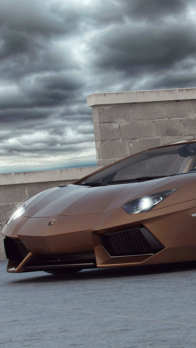 Screenshot №1 pro téma Lamborghini Aventador LP800 750x1334