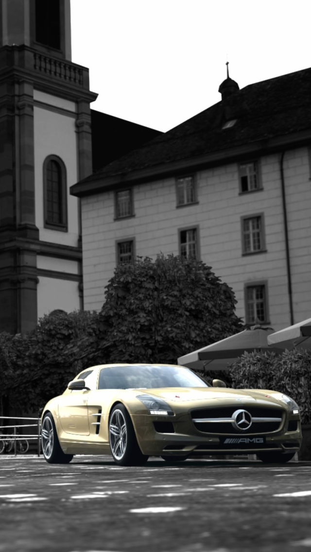 Fondo de pantalla Mercedes 640x1136