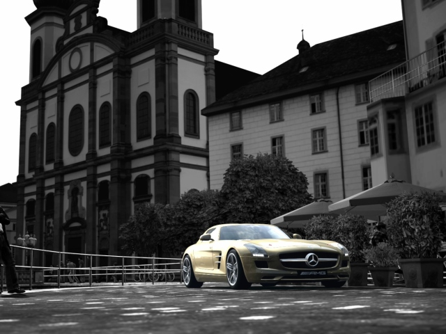 Fondo de pantalla Mercedes 640x480