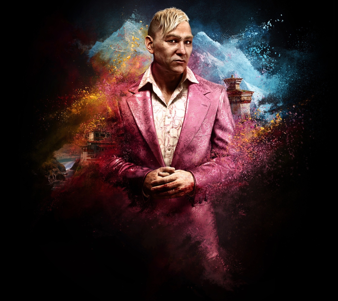 King Pagan Min In Far Cry 4 wallpaper 1080x960