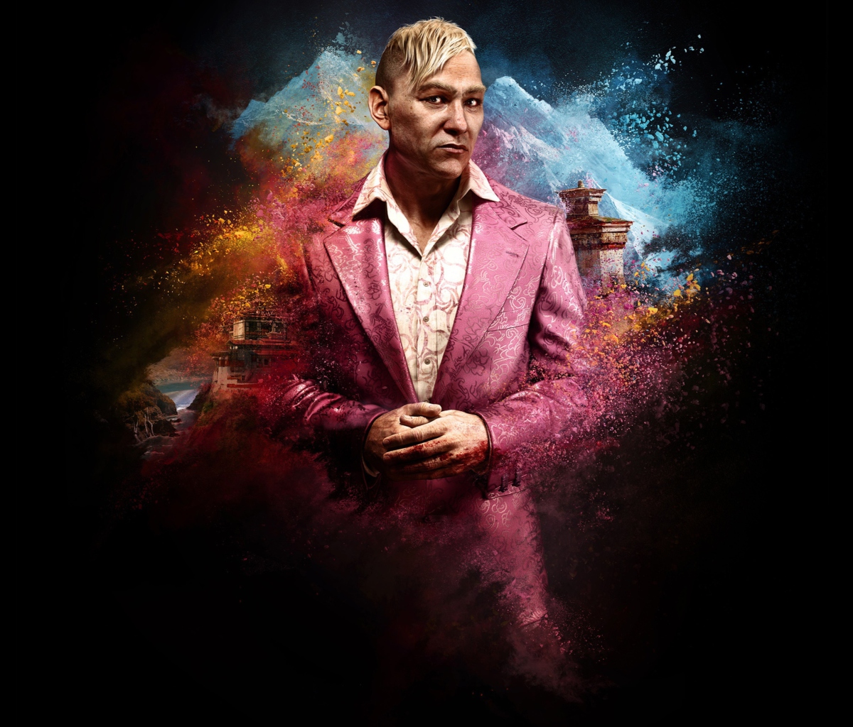 Das King Pagan Min In Far Cry 4 Wallpaper 1200x1024