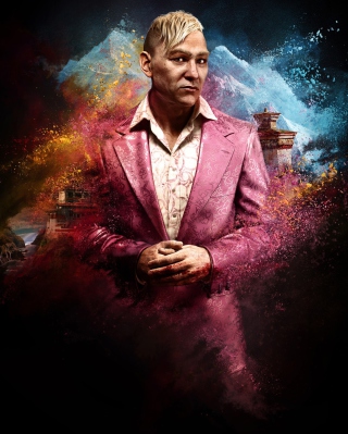 King Pagan Min In Far Cry 4 - Obrázkek zdarma pro iPhone 4S