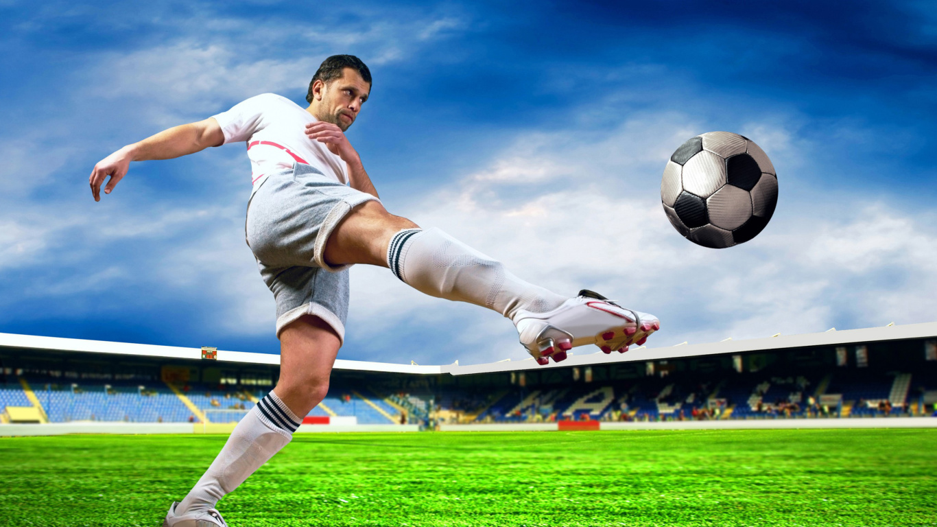 Screenshot №1 pro téma Football Player 1366x768