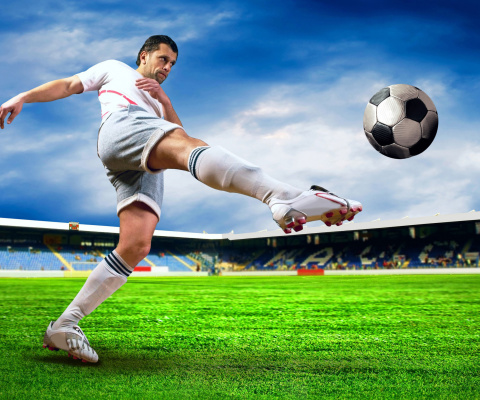 Screenshot №1 pro téma Football Player 480x400