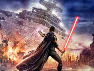 Das Star Wars - The Force Unleashed Wallpaper 320x240