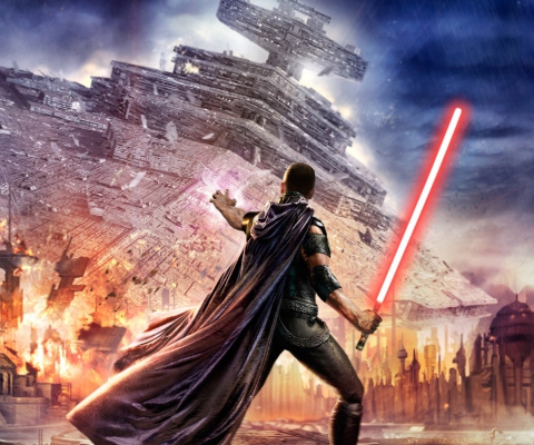 Screenshot №1 pro téma Star Wars - The Force Unleashed 480x400
