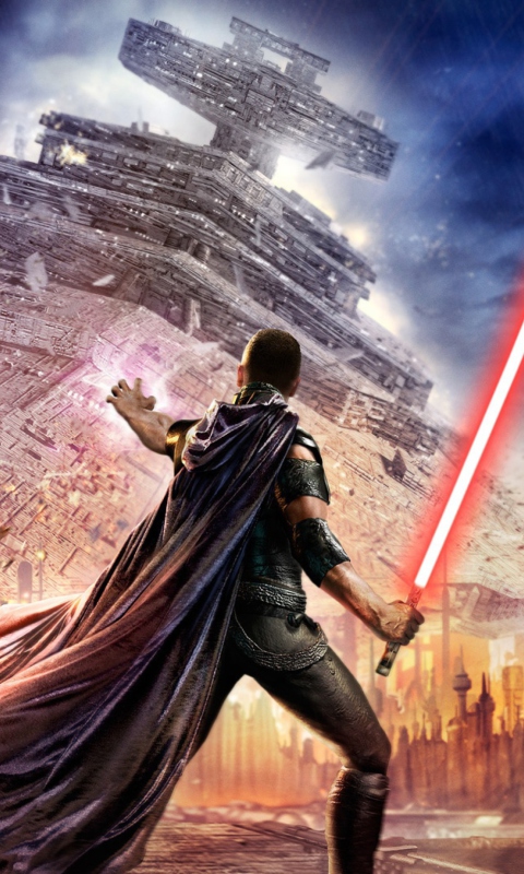 Обои Star Wars - The Force Unleashed 480x800