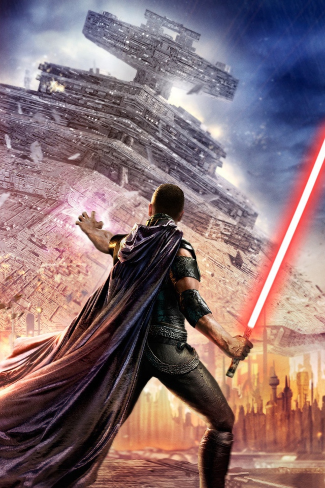 Das Star Wars - The Force Unleashed Wallpaper 640x960
