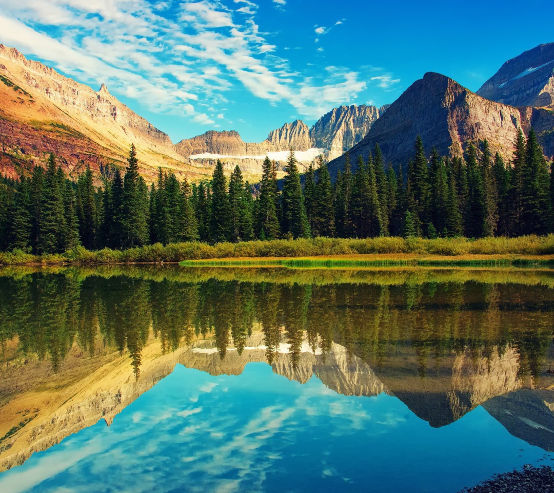 Glacier National Park in USA wallpaper 1080x960