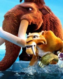 Ice Age 4 screenshot #1 128x160