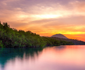 Manado North Sulawesi in Indonesia wallpaper 176x144