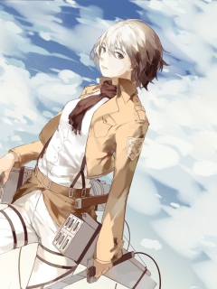 Mikasa Ackerman - Attack on Titan screenshot #1 240x320