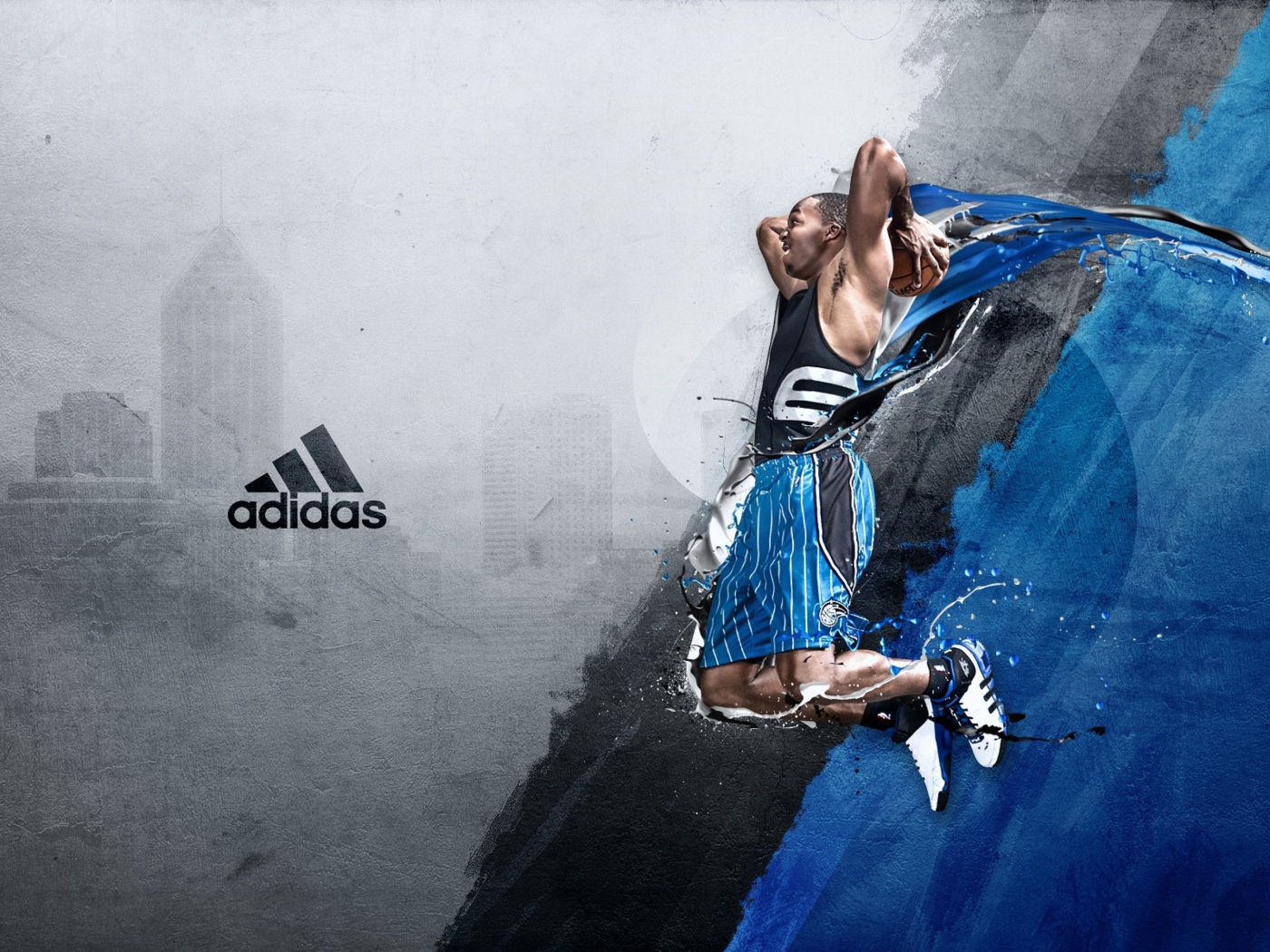 Screenshot №1 pro téma Dwight David Howard - Adidas 1400x1050