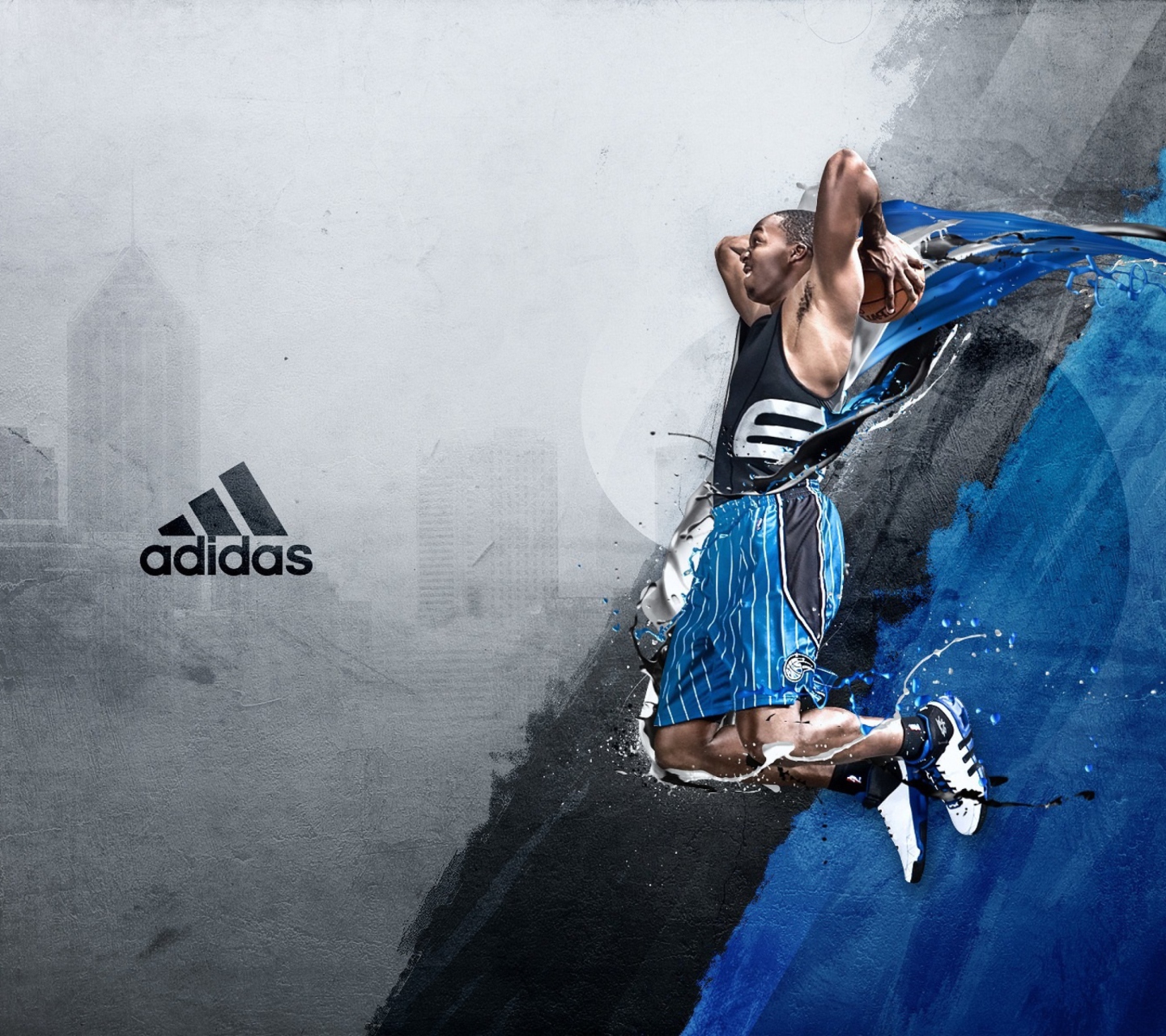 Fondo de pantalla Dwight David Howard - Adidas 1440x1280