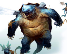 Sfondi Fantastic monster turtle 220x176