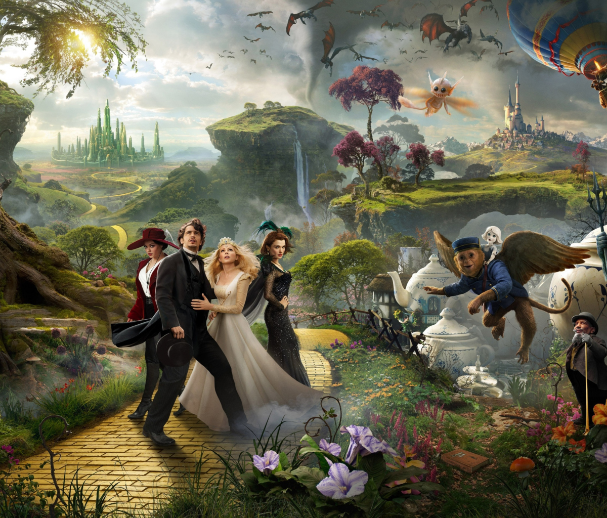 Oz The Great And Powerful 2013 Movie wallpaper 1200x1024