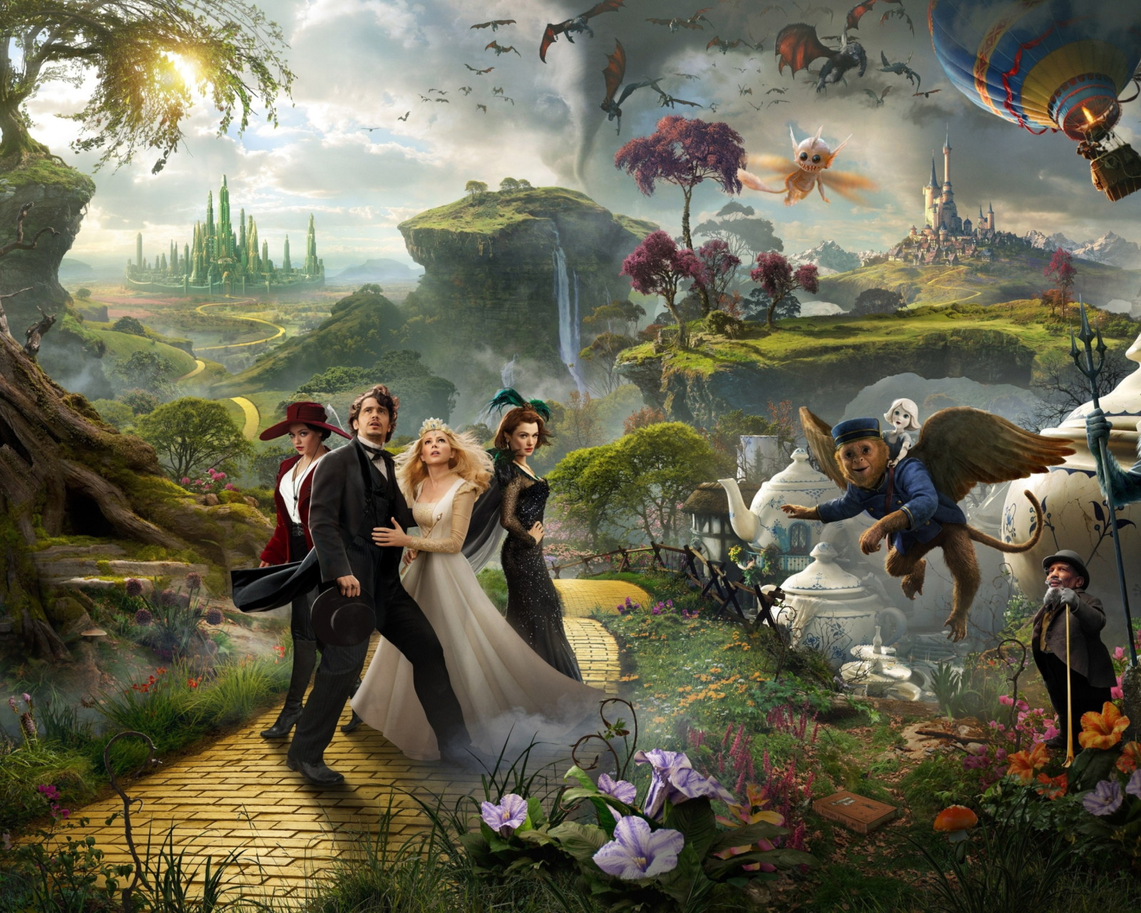 Das Oz The Great And Powerful 2013 Movie Wallpaper 1600x1280