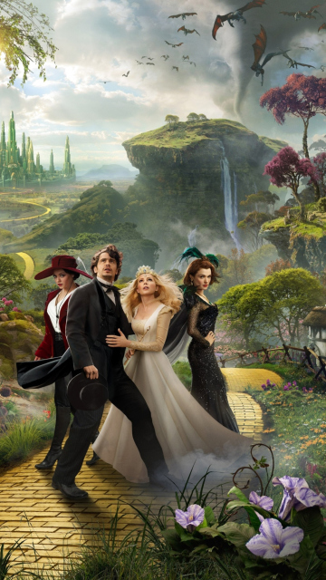 Das Oz The Great And Powerful 2013 Movie Wallpaper 360x640