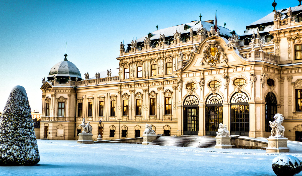 Screenshot №1 pro téma Belvedere Baroque Palace in Vienna 1024x600
