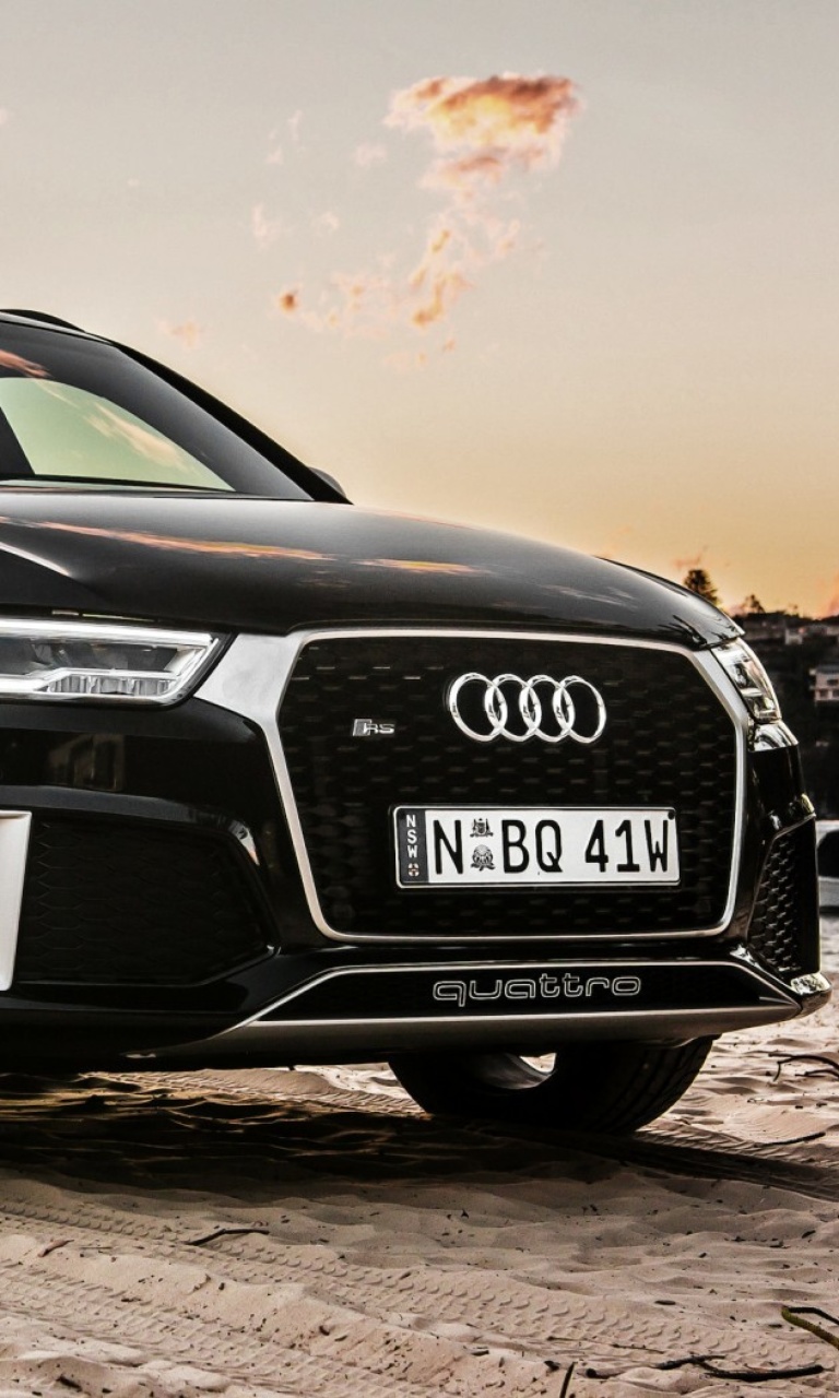 Audi Q3 RS SUV wallpaper 768x1280