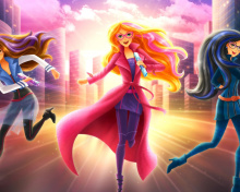 Fondo de pantalla Barbie Spy Squad Academy Cartoon 220x176