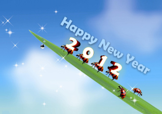 Happy New Year - Obrázkek zdarma pro 480x320