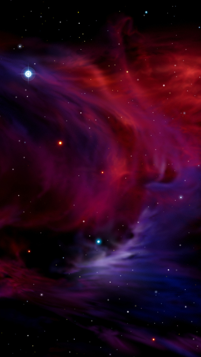 Space wallpaper 640x1136