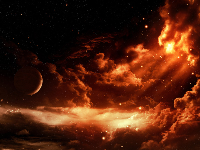 Das Alien Sky Wallpaper 640x480