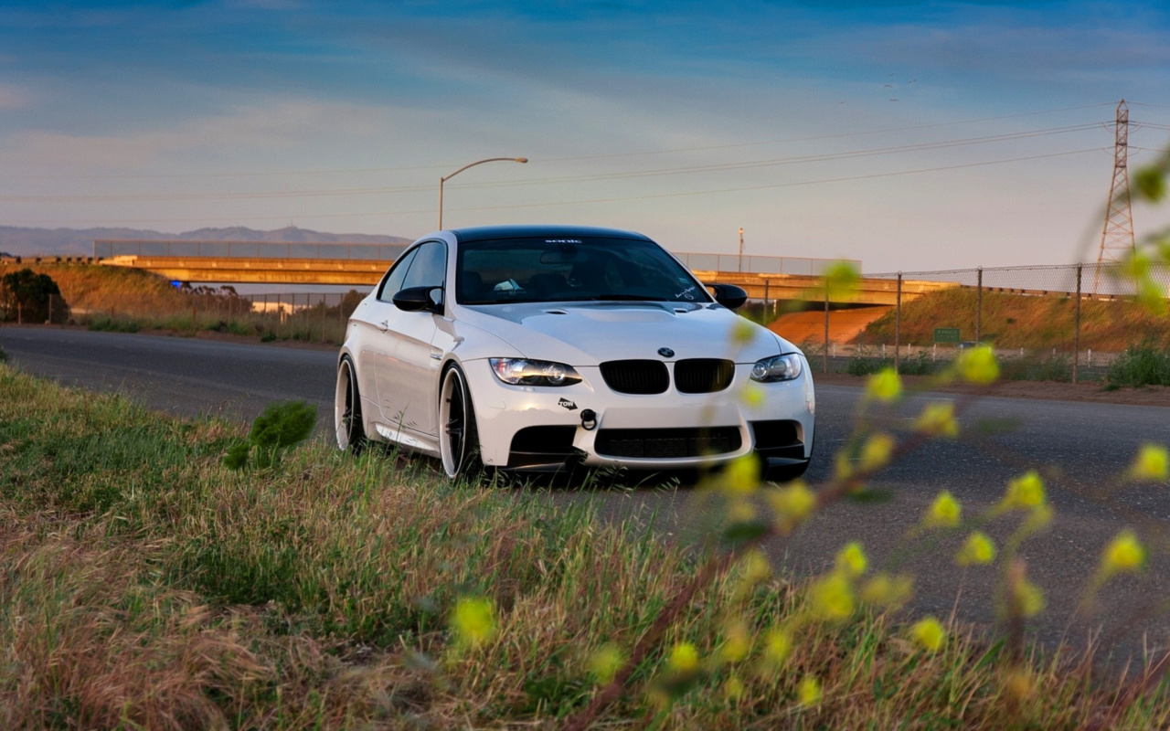 Das BMW M3 with Wheels 19 Wallpaper 1280x800