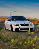 BMW M3 with Wheels 19 wallpaper 128x160