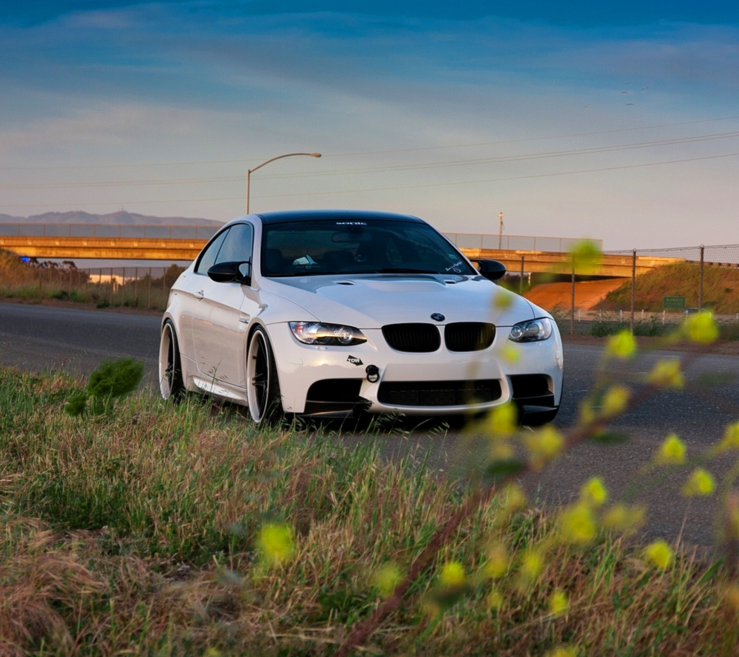 BMW M3 with Wheels 19 wallpaper 1440x1280